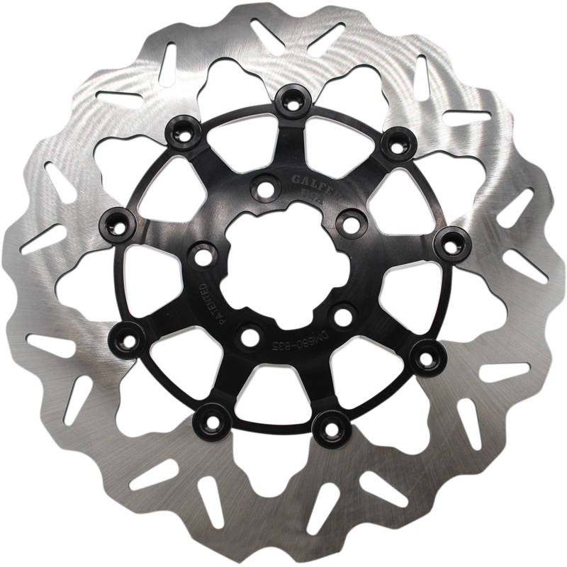 GALFER Wave Rotor – Black Carrier – Front Wave Brake Rotor