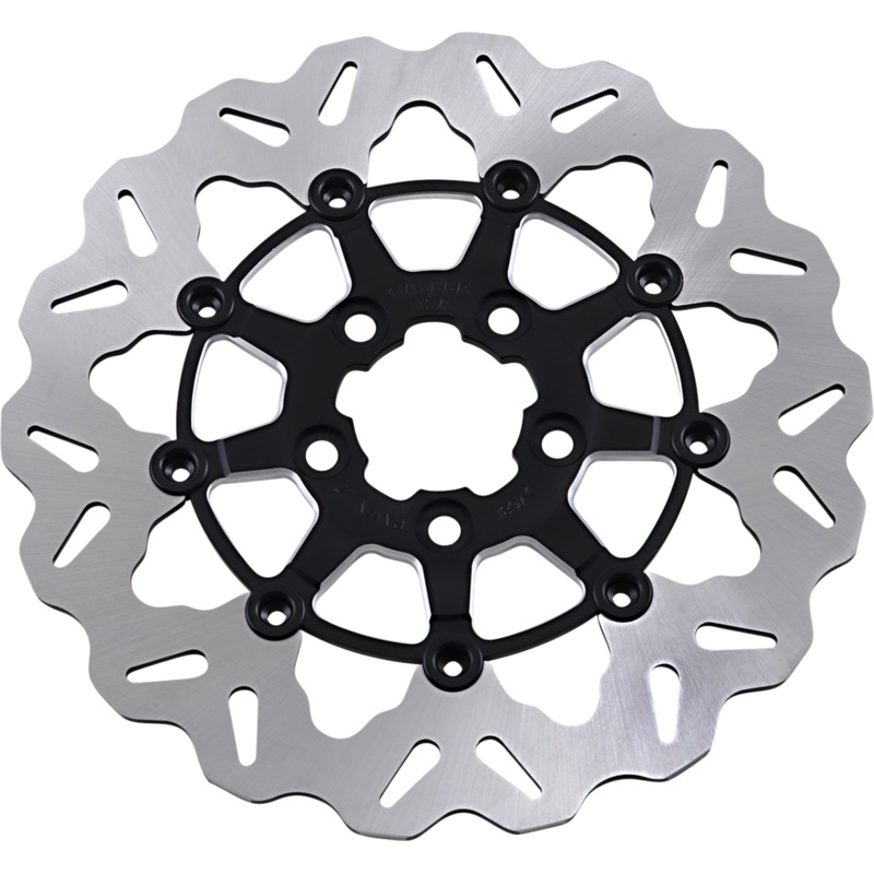 GALFER Wave Rotor – Black Carrier – Rear Wave Brake Rotor