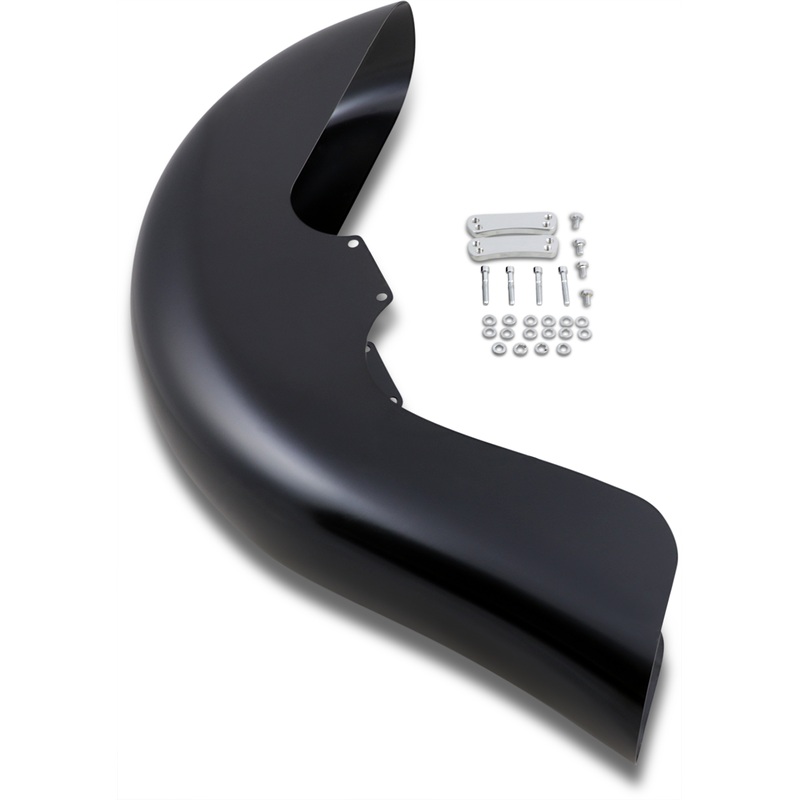KLOCK WERKS Benchmark Front Fender Kit – For Raked Frames – Steel – 26 – ’14-’20 FL Benchmark Front Fender for Dresser