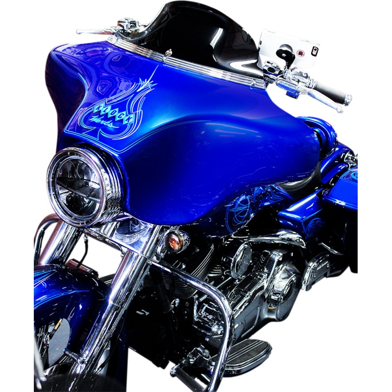 KLOCK WERKS Black iOmount Handlebar Switch Mount for ’96 – ’19 Harley Davidson iOmounts Device Mount