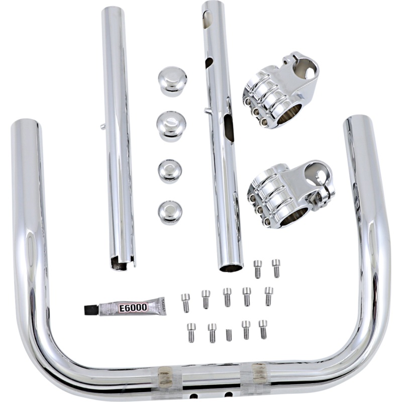 KLOCK WERKS Chrome 10 Klip Hanger Handlebar Pullback Klip Hanger Handlebar