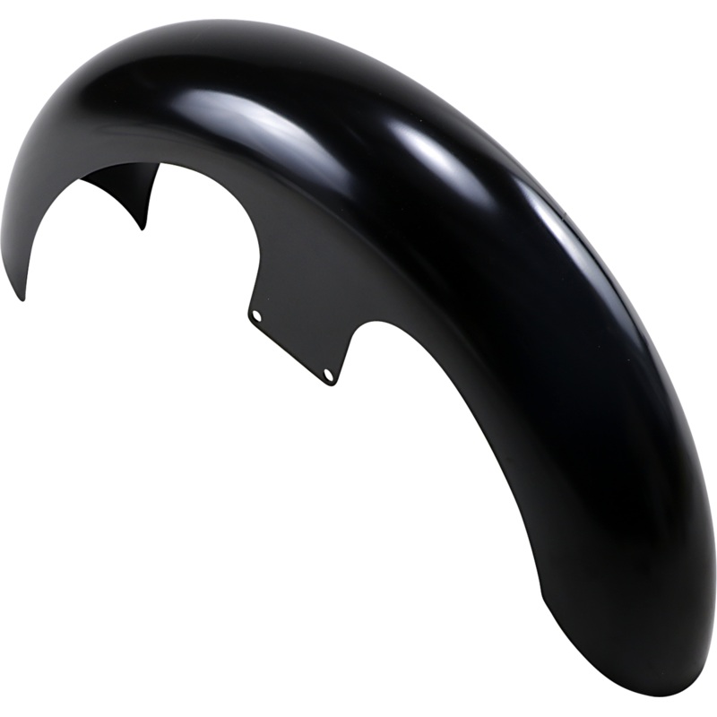 KLOCK WERKS Slicer Fender Kit  – Steel – Black – 21 Tire Hugger Front Fender for Dresser