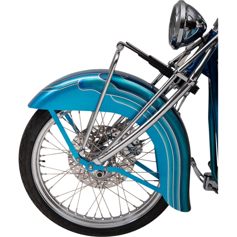 KLOCK WERKS WFB Benchmark Front Fender – Steel – Black – 21 WFB Benchmark Front Fender