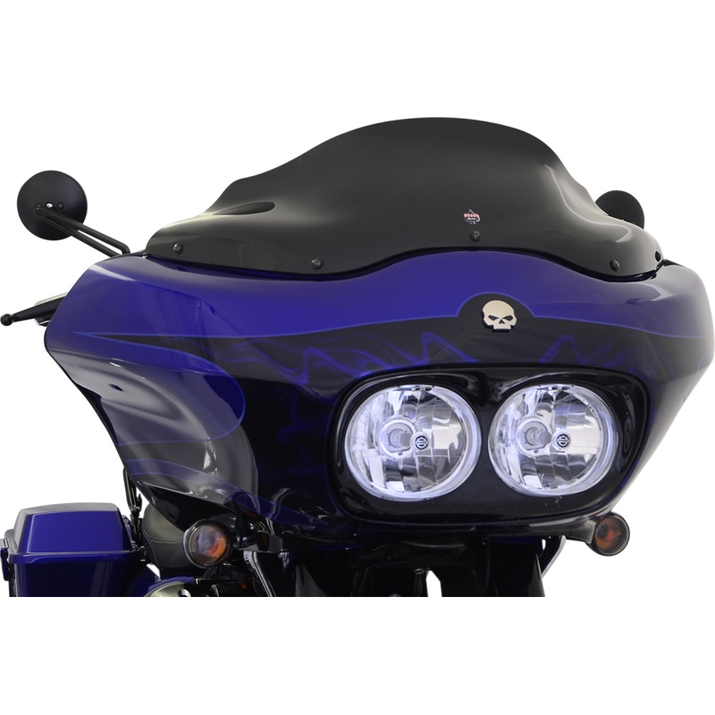 KLOCK WERKS Windshield – 8 – Black – FLTR ’98-’13 Flare Bagger Windshield
