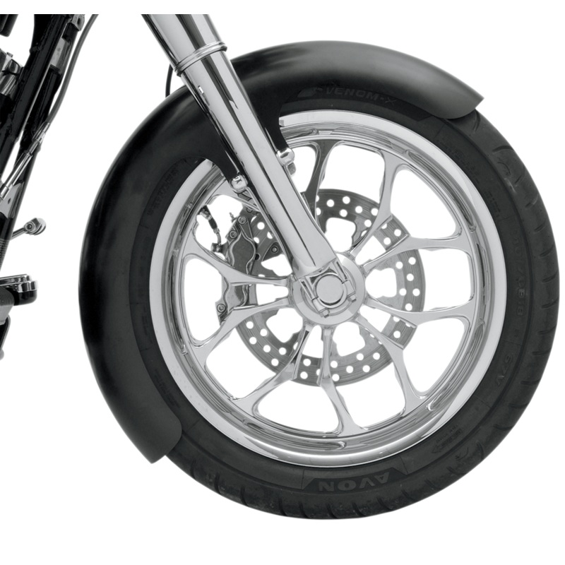 KLOCK WERKS Wrapper Fender Kit  – Steel – Black – 16-19 Tire Hugger Front Fender for Dresser