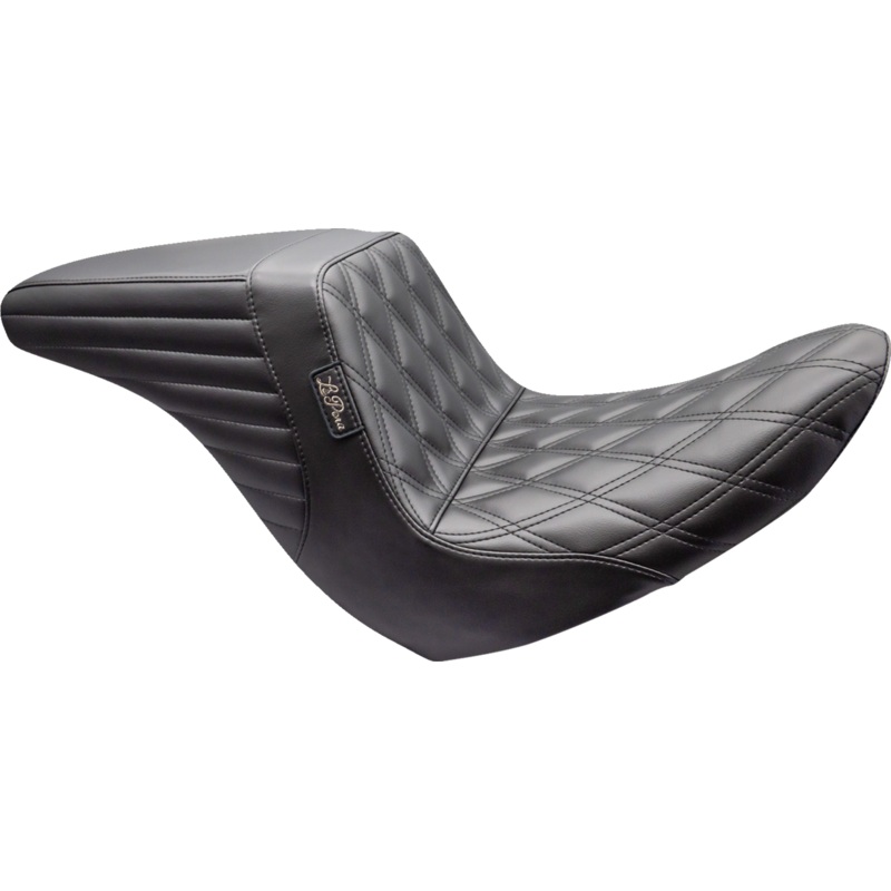 LE PERA Kickflip Up Front Seat – Double Diamond – Black – FL/FX ’18-’24 LYRU-590DD