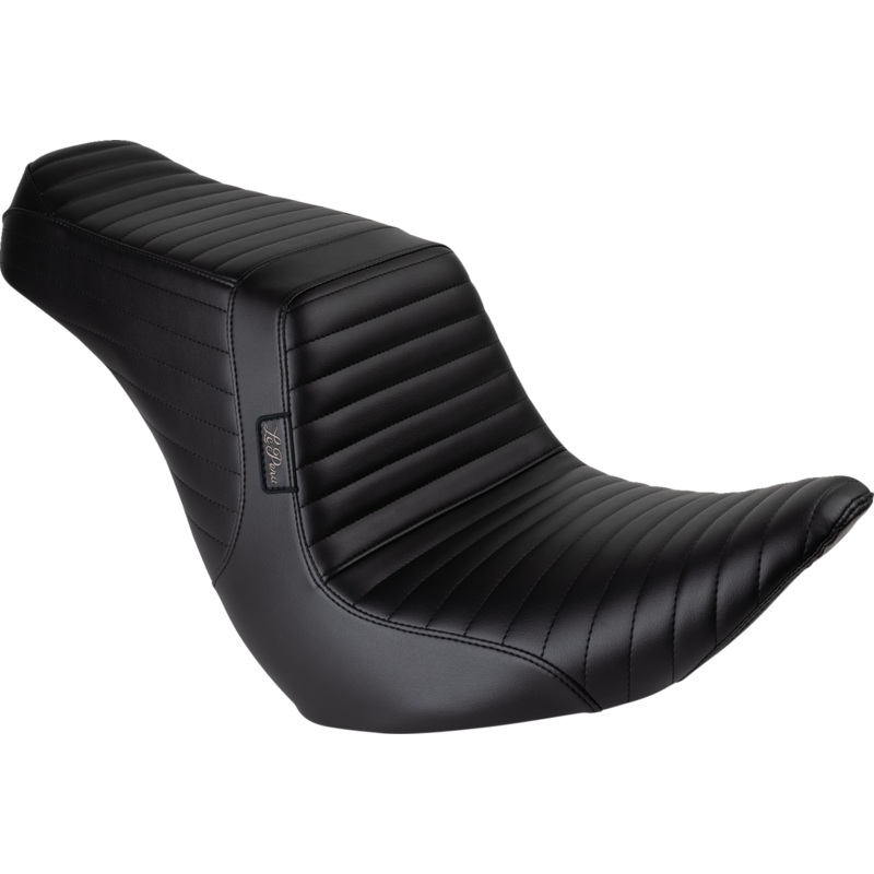 LE PERA Tailwhip Up Front Seat – Pleated – Black – FLSB/FXLR ’18-’24 – Part Number LYRU-580PT