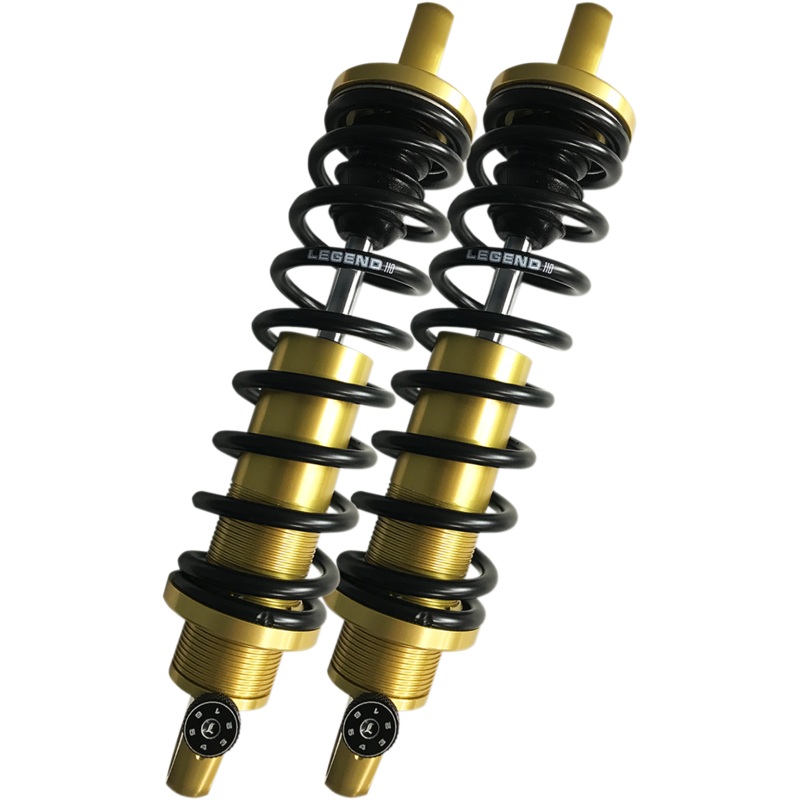 LEGEND SUSPENSION REVO-A Shocks – Gold – 12 – FL ’99-’20 REVO-A Adjustable FL Coil Suspension