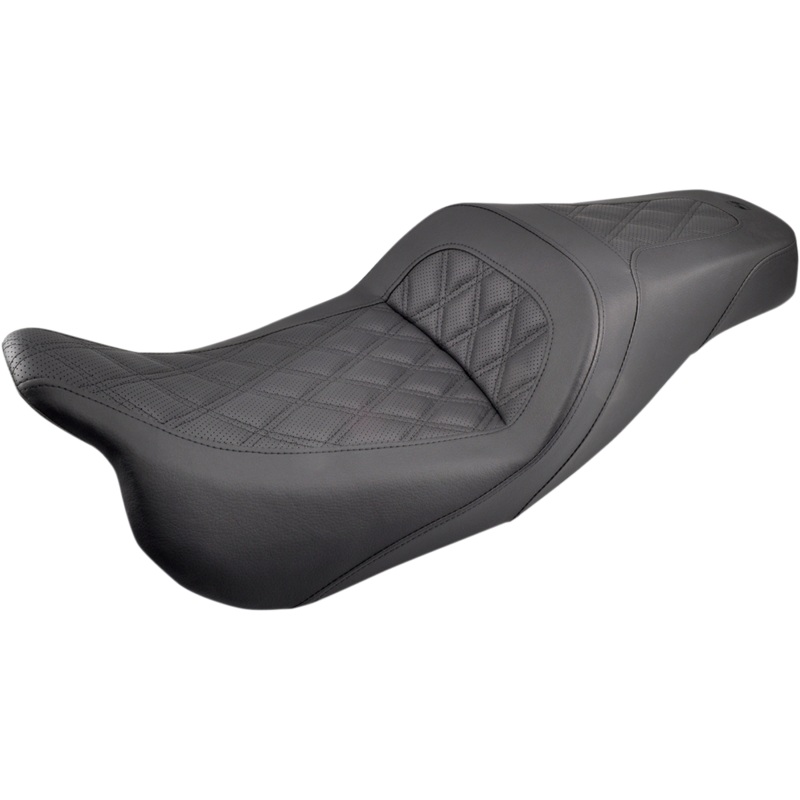 SADDLEMEN Lattice Stitched Slim Seat Slim LS 2-Up Seat