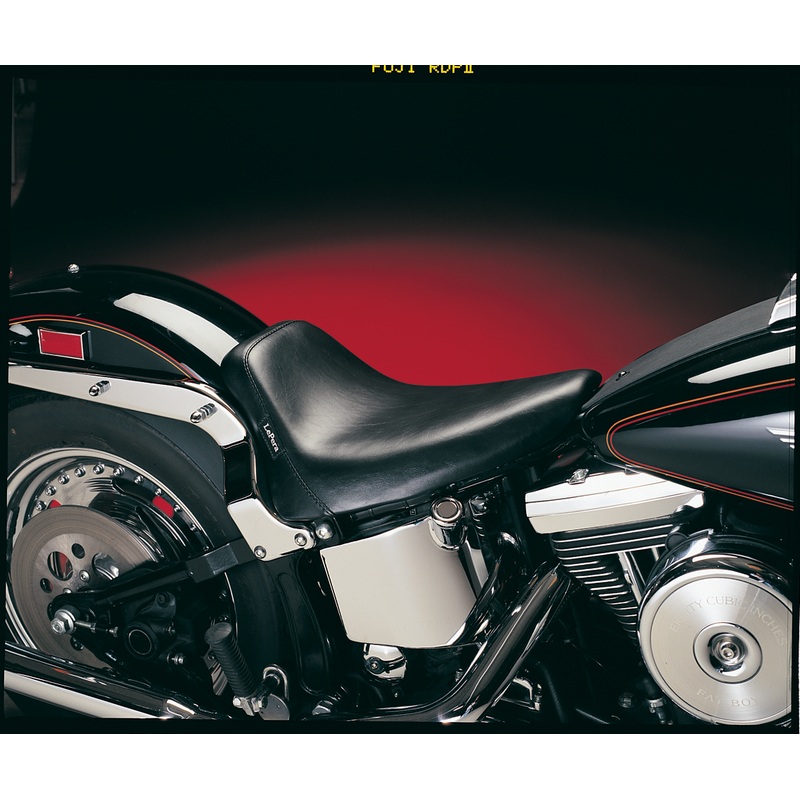 LE PERA Bare Bones Solo Seat – Smooth Black for FL/FX ’84-’99 – Part LN-007
