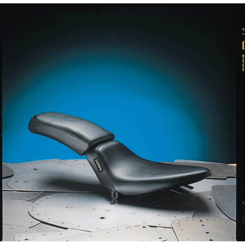 LE PERA Bare Bones Solo Seat – Smooth Black – FX/FL ’64-’84 LN-002