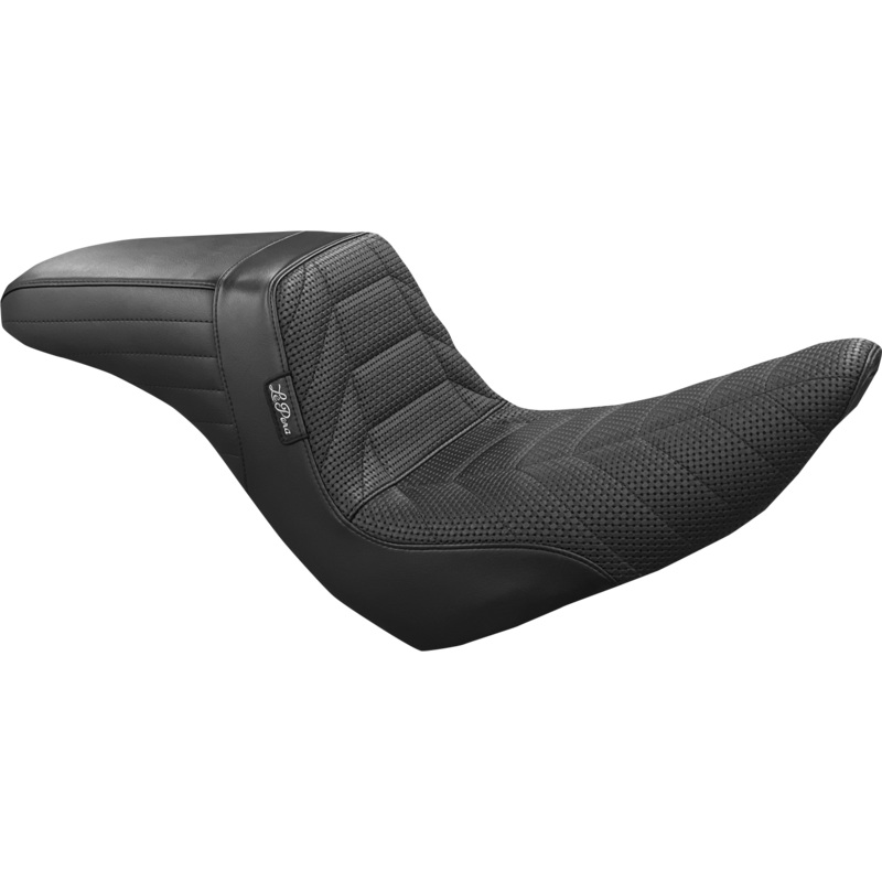 LE PERA Kickflip Seat – Track Pleat – Black for ’18-’23 | Part LYR-590TRKPT