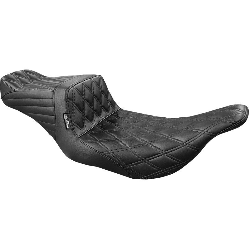 LE PERA Tailwhip Seat – Double Diamond – Black – FL ’97-’07 LH-587DD