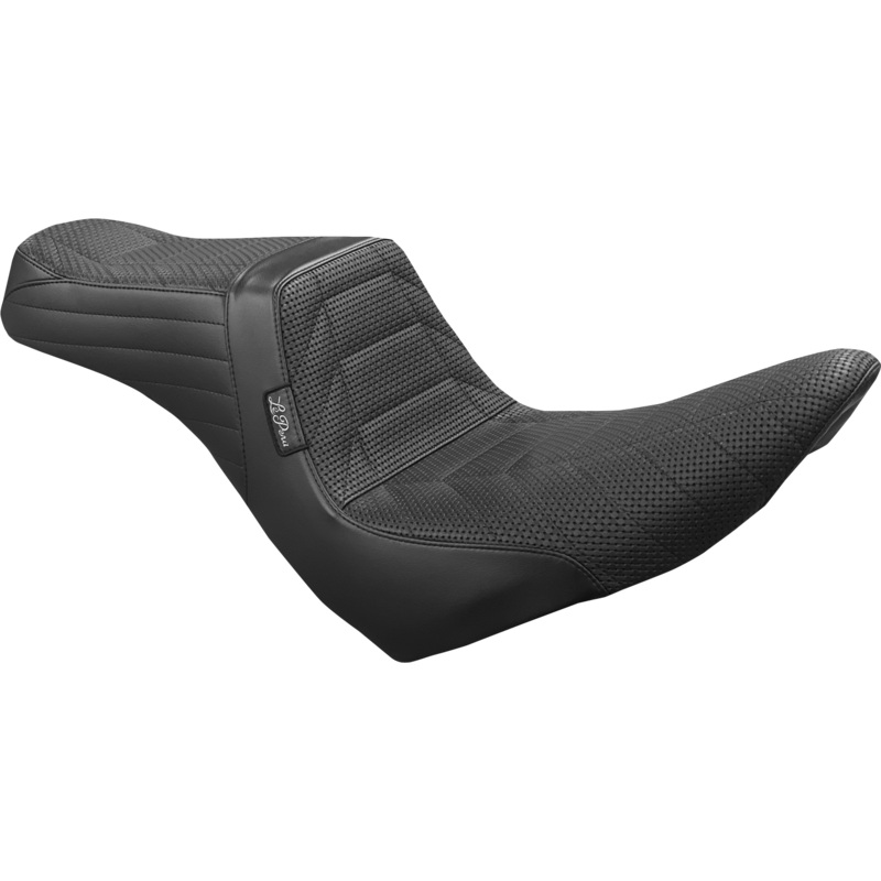LE PERA Tailwhip Seat – Track Pleat – Black for ’18-’23 LYR-580TRKPT
