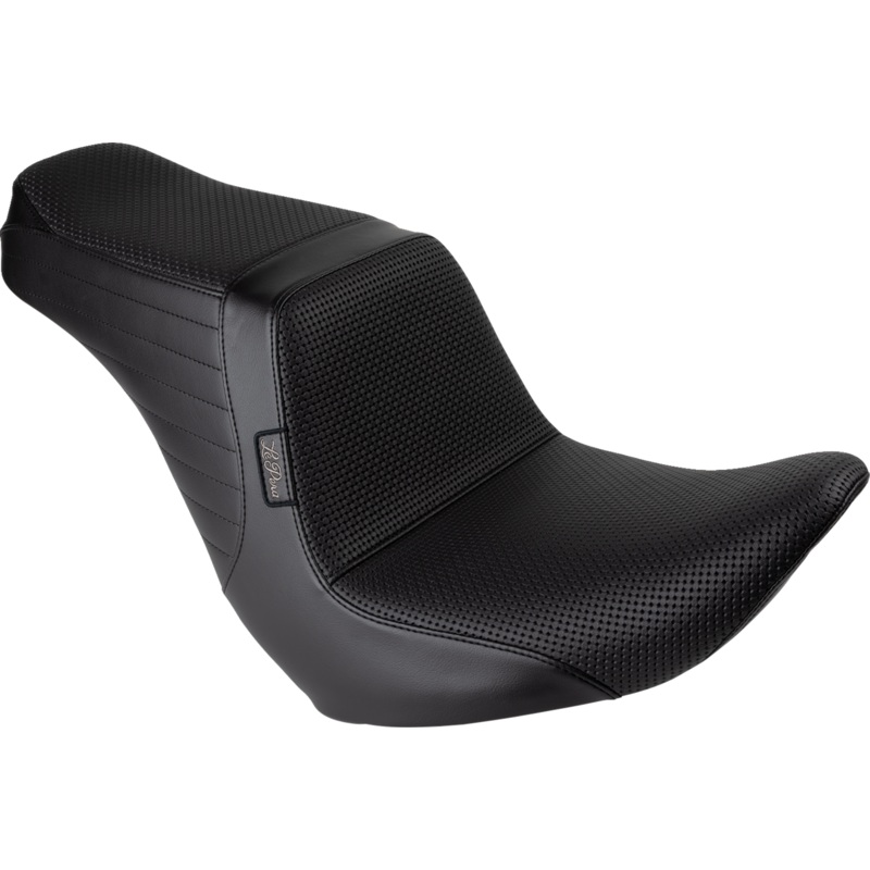 LE PERA Tailwhip Up Front Seat – Basket Weave – Black – FLSB/FXLR ’18-’24 (Part Number: LYRU-580BW)