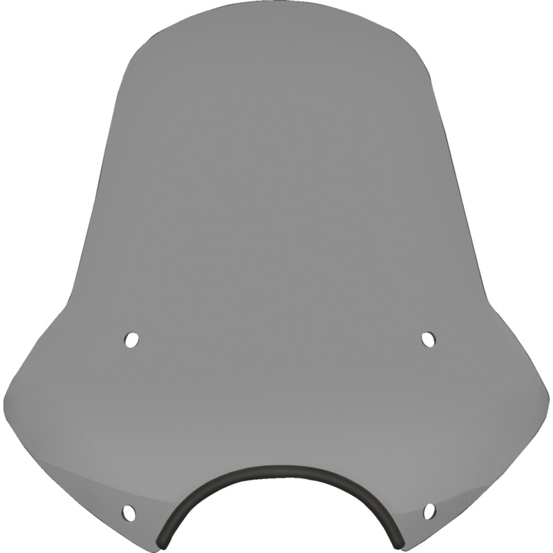 MEMPHIS SHADES Speed Demon Sportshield – 19 with 9 Headlight Cutout – Black Smoke MEP54812