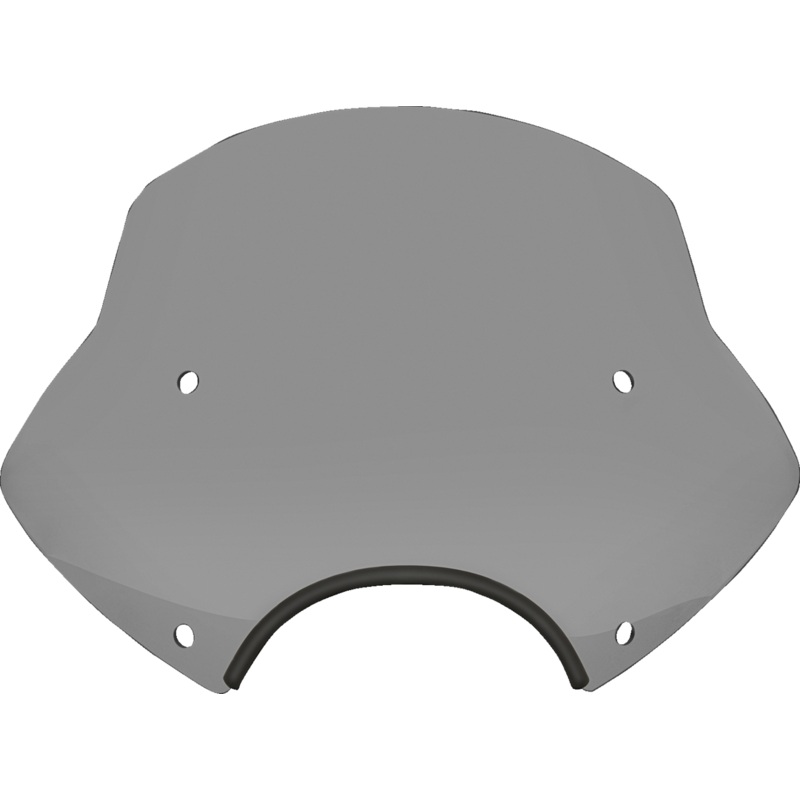 MEMPHIS SHADES Speed Demon Sportshields – 13 – 9 Headlight Cutout – Black Smoke MEP54612