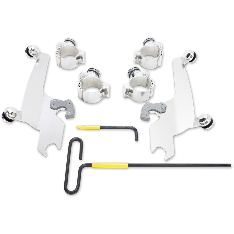 MEMPHIS SHADES Trigger Lock Sportshield Mounting Kit – Vegas – Polished MEK2020