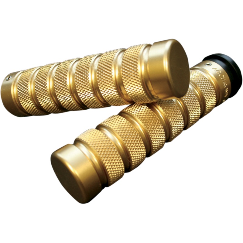 ACCUTRONIX Brass Knurled Notched Grips for TBW Knurled Notched Custom Grips