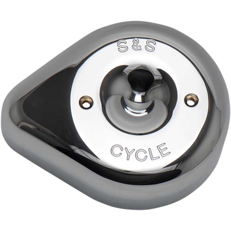 S&S CYCLE Cover Air Cleaner Stealth Chrome Stealth Air Cleaner Cover