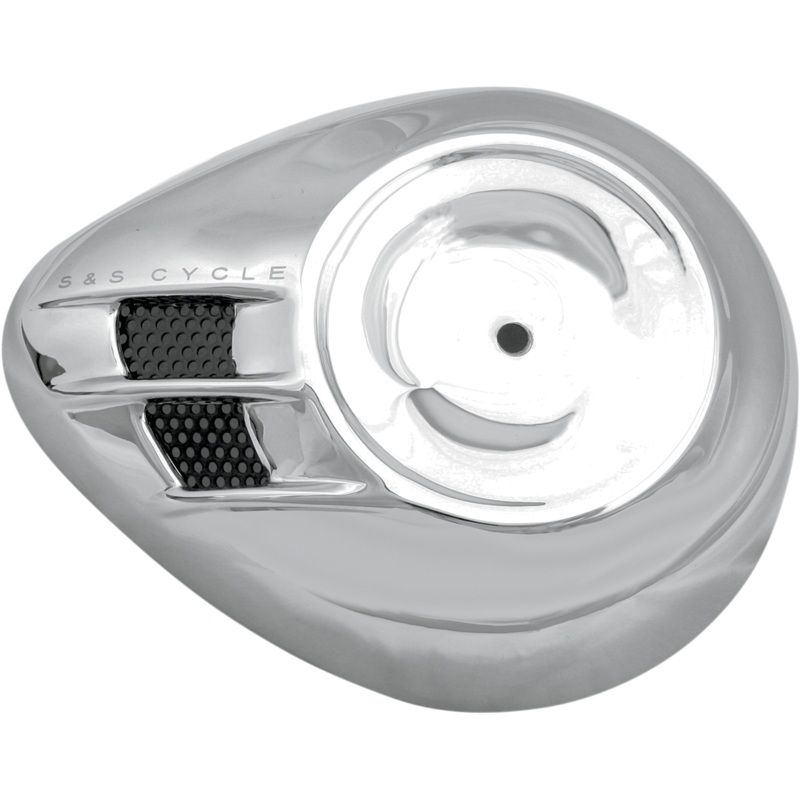 S&S CYCLE Cover Air Stream Chrome Stealth Air Cleaner Cover