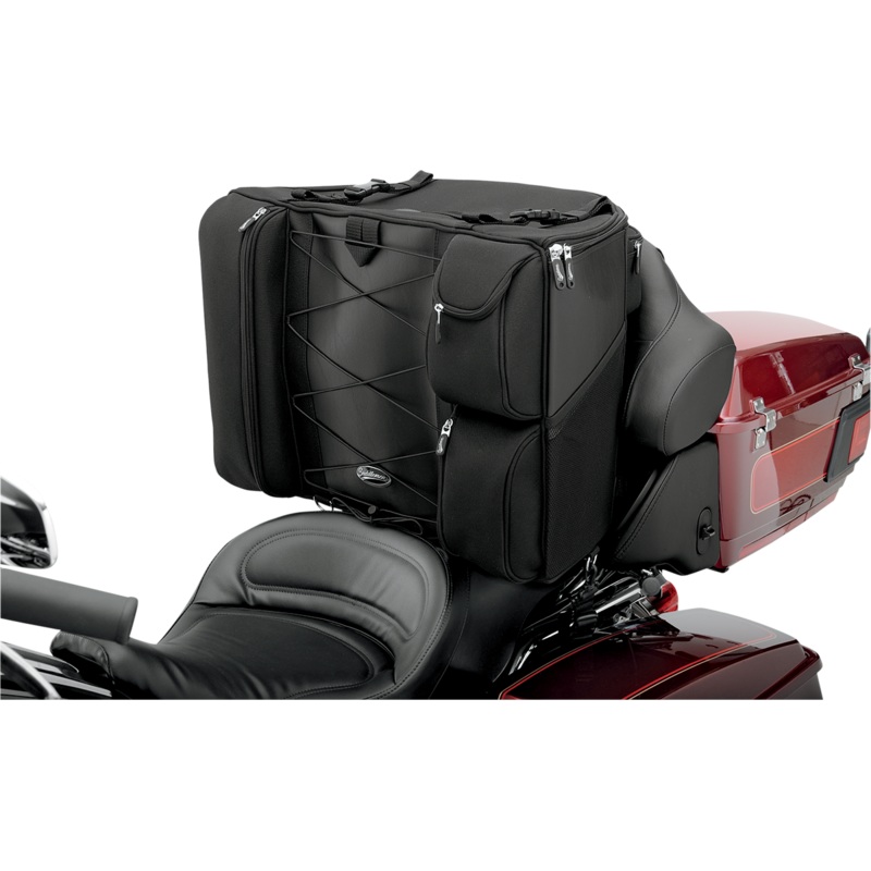 SADDLEMEN Backrest Bag BR4100 Dresser Backseat Bag