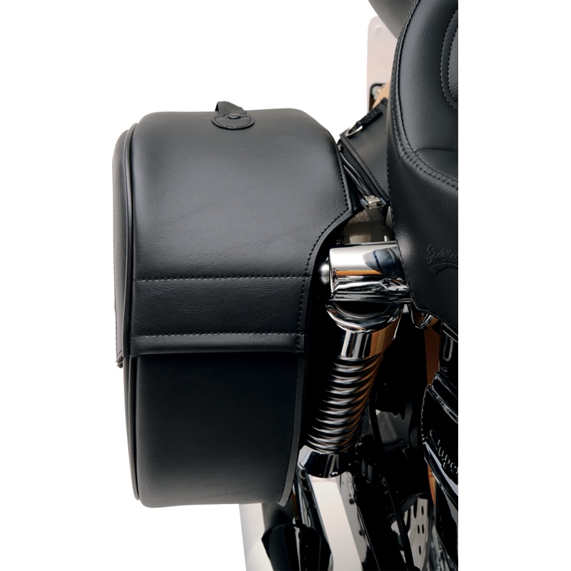 SADDLEMEN Drifter Teardrop Saddlebags with Shock Cutaway Drifter Teardrop Saddlebags with Shock Cutaway