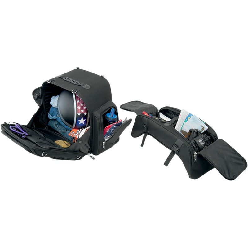 SADDLEMEN FTB3600 Sport Sissy Bar and Combo Bag FTB3600 Sport Sissy Bar and Combo Bag