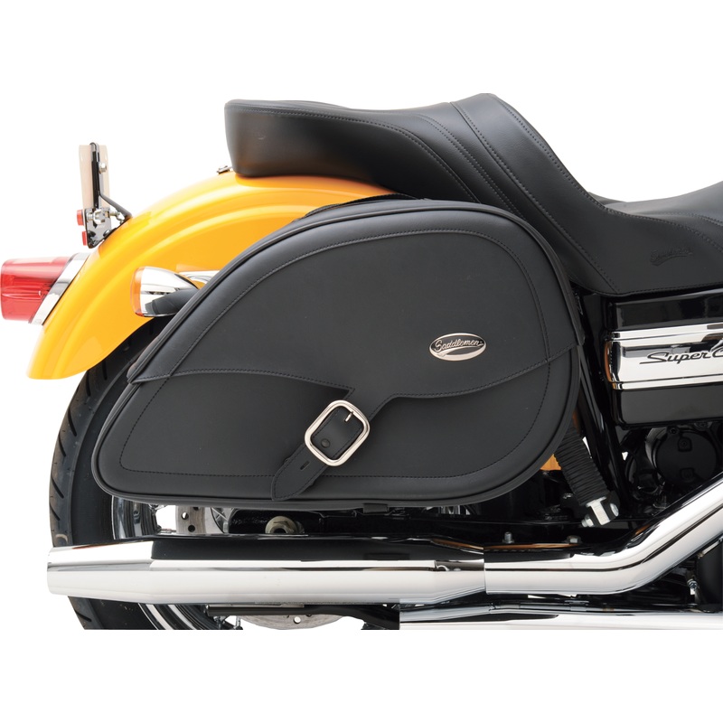 SADDLEMEN Saddlebag – Teardrop – XL Rigid-Mount Specific Fit Teardrop Saddlebags