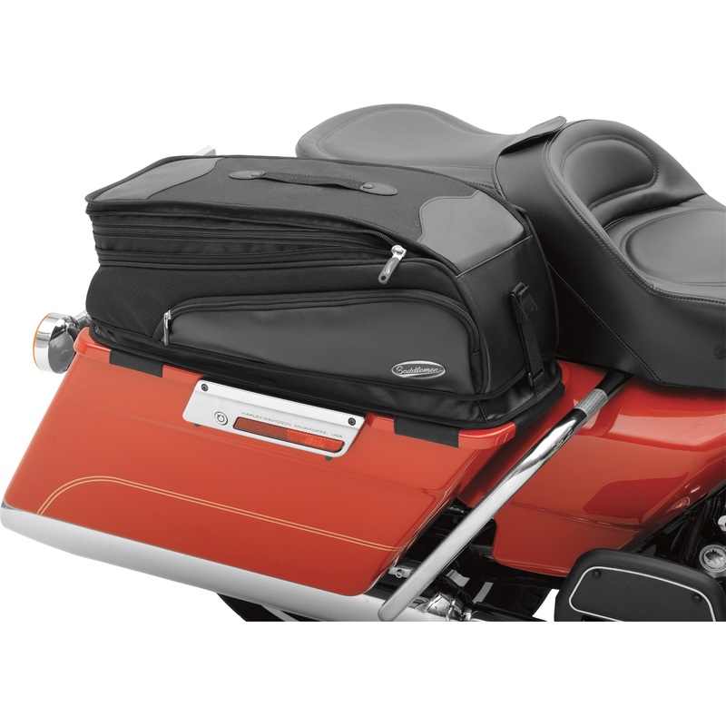 SADDLEMEN Storage bags with Lid Covers – Deluxe Saddlebag Chaps and Storage Bags