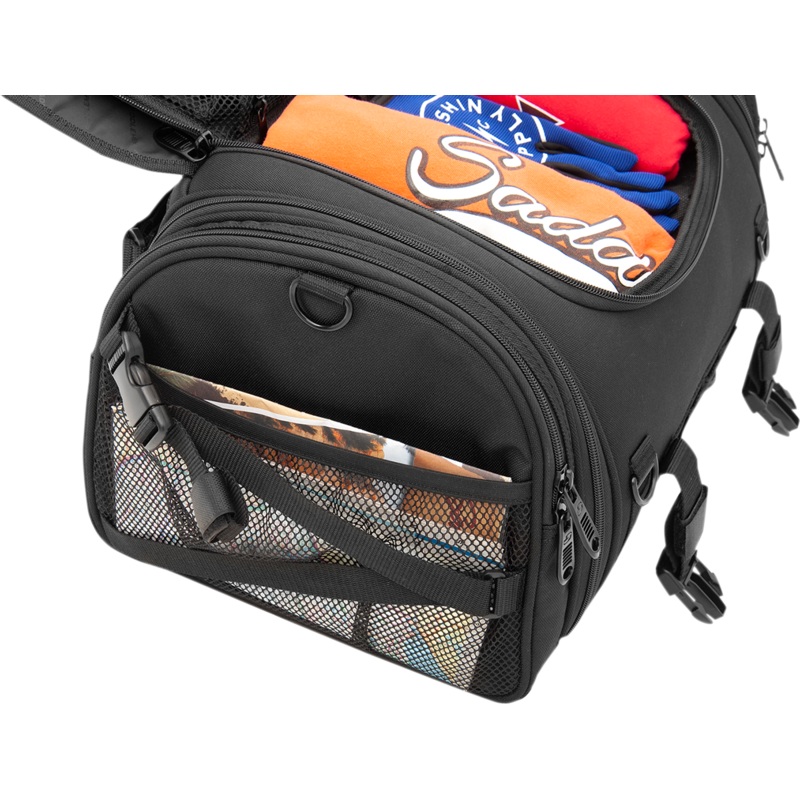 SADDLEMEN TR2300DE TL Sissy Bar Bag TR2300DE Tactical Deluxe Rack Bag