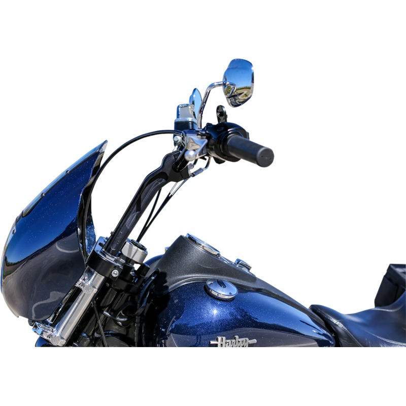 THRASHIN SUPPLY CO. Black 9-1/2 Pullback Handlebar Riser Handlebar Riser