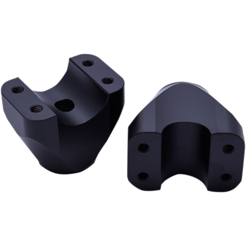TRASK Black 2 Assault Riser for 1 Handlebars Assault Handlebar Riser