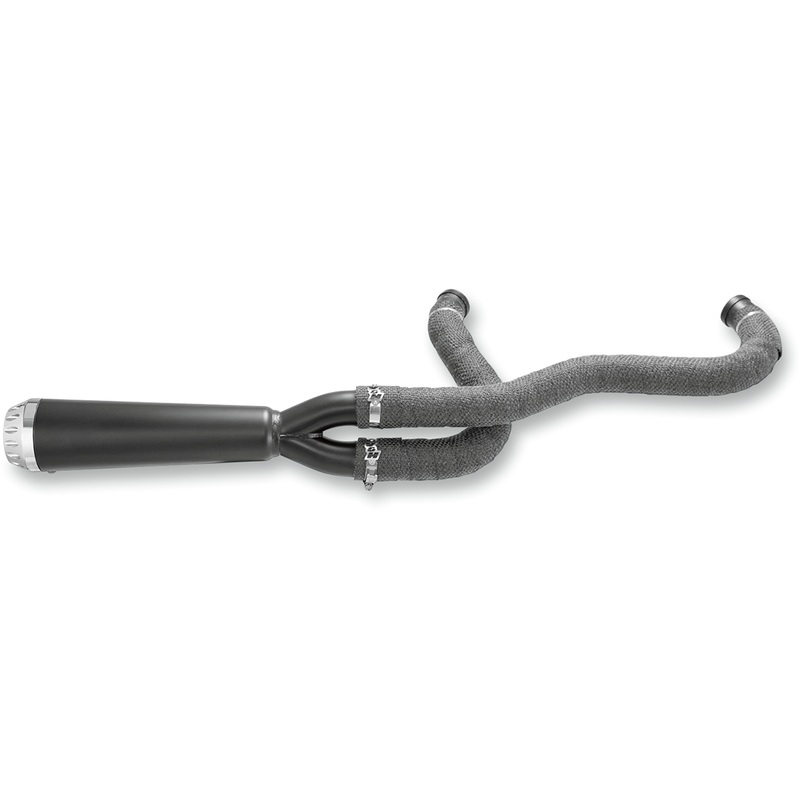 VANCE & HINES Black Exhaust Wrap – 2×25′ Header Wrap Kit