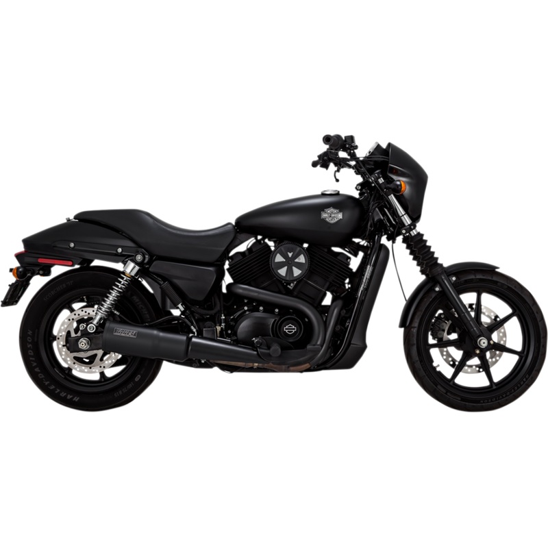VANCE & HINES Black High Output Muffler – XG/A High Output Slip-On Muffler