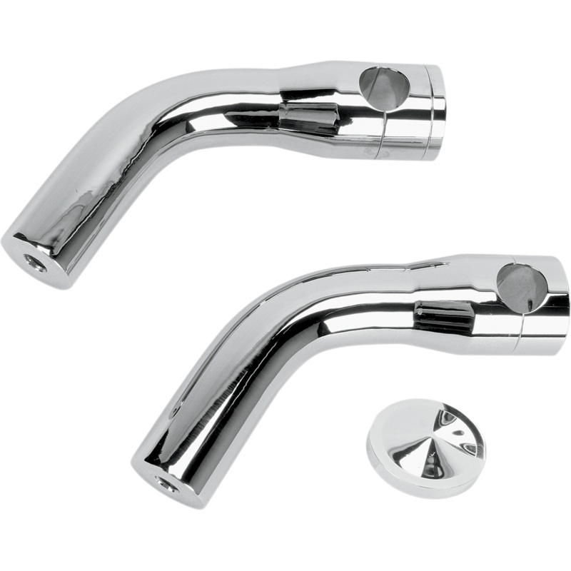 ACCUTRONIX Chrome 6 Pullback Risers Custom Billet Aluminum Risers