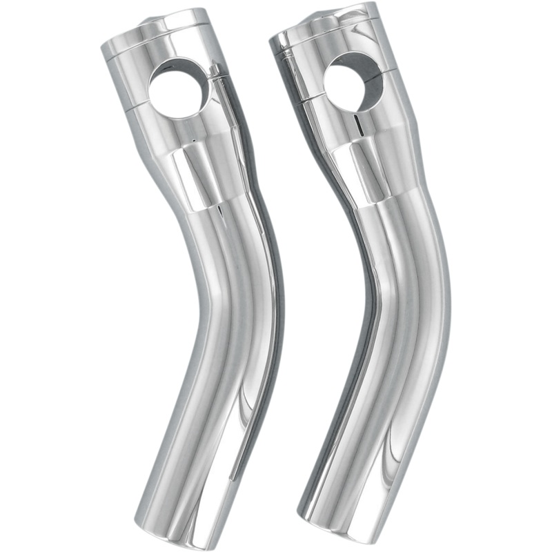 ACCUTRONIX Chrome 7 Pullback Risers Custom Billet Aluminum Risers