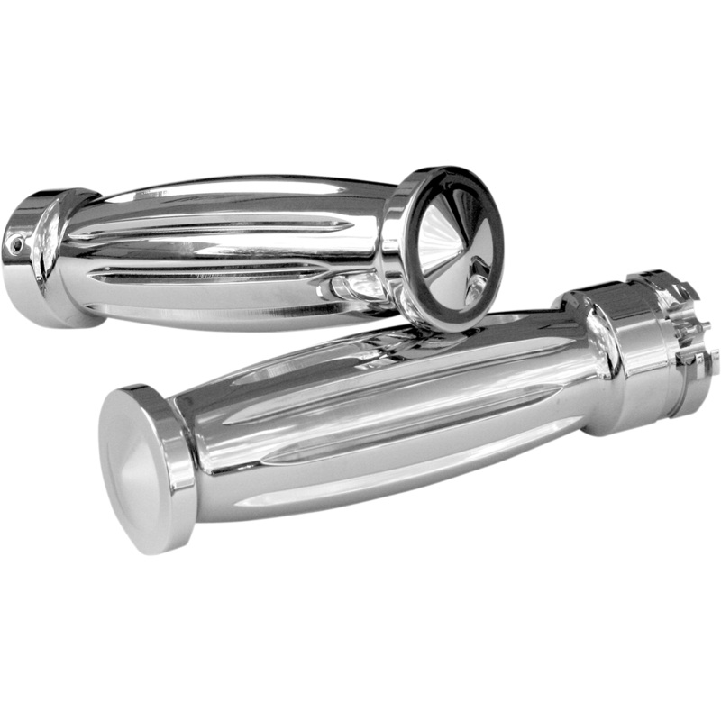 ACCUTRONIX Chrome Diamond Grips for Cable Custom Grips  Diamond