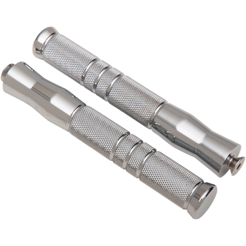 ACCUTRONIX Footpegs – Knurled – Front Footpegs