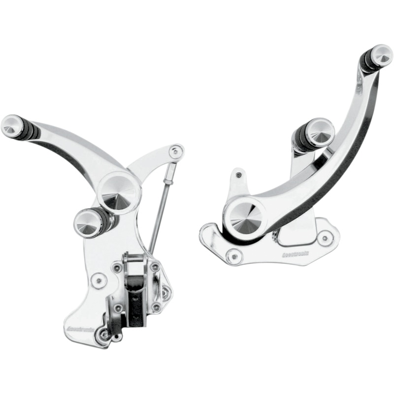 ACCUTRONIX Forward Control – Diamond – Chrome – ’09-’13 FL Forward Controls