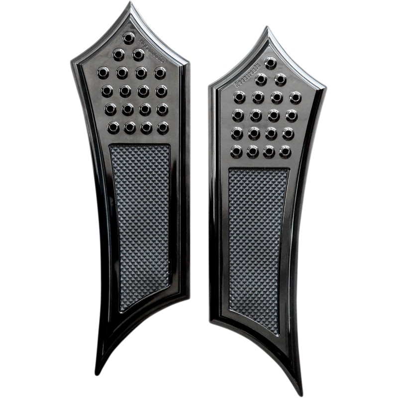 ACCUTRONIX Front Floorboards – Extended – Black – Drilled – Instigator – FL Front Floorboards