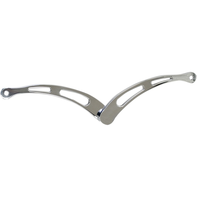 ACCUTRONIX Heel/Toe Shifter – Slotted – Chrome Extended Shifter Lever