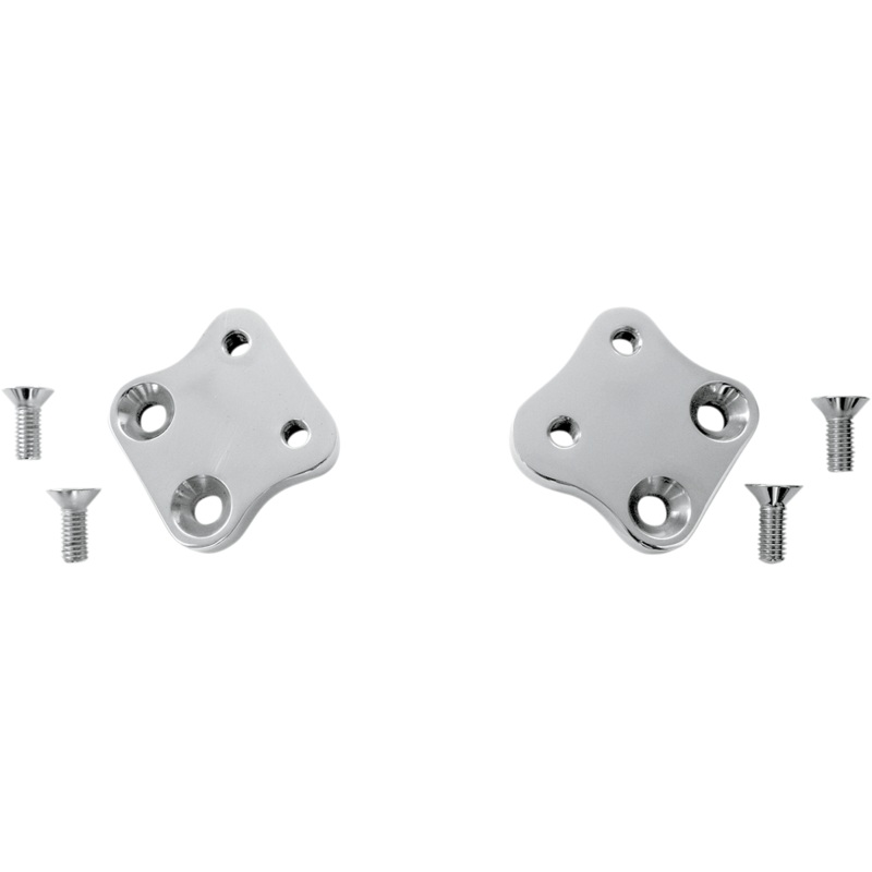 ACCUTRONIX Kick Back Plate – Chrome – FXD Kick-Back Adapter Plates
