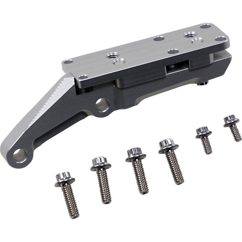 ALLOY ART Ambidextrous Caliper Mount – Clear Radial/Ambidextrous Brake Mount