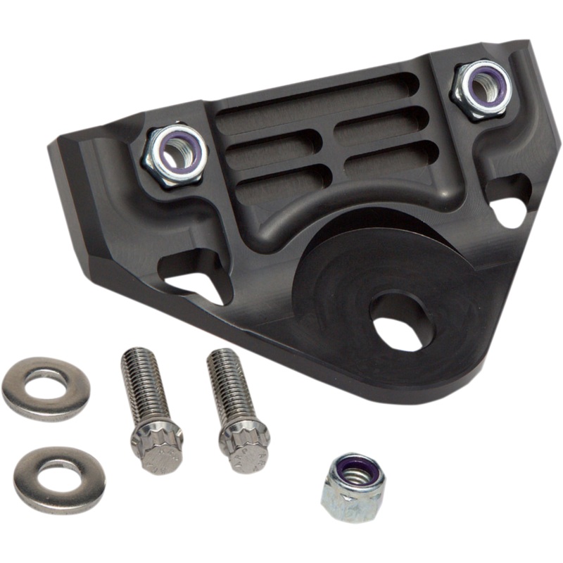 ALLOY ART Front Engine Mount – Black – FXR NEXT GEN Front Motor Plate