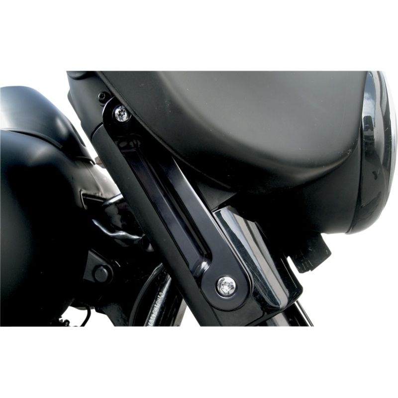 ALLOY ART LED Front Signal Light – FLHX – Black/Smoke LED Front Signal Lights