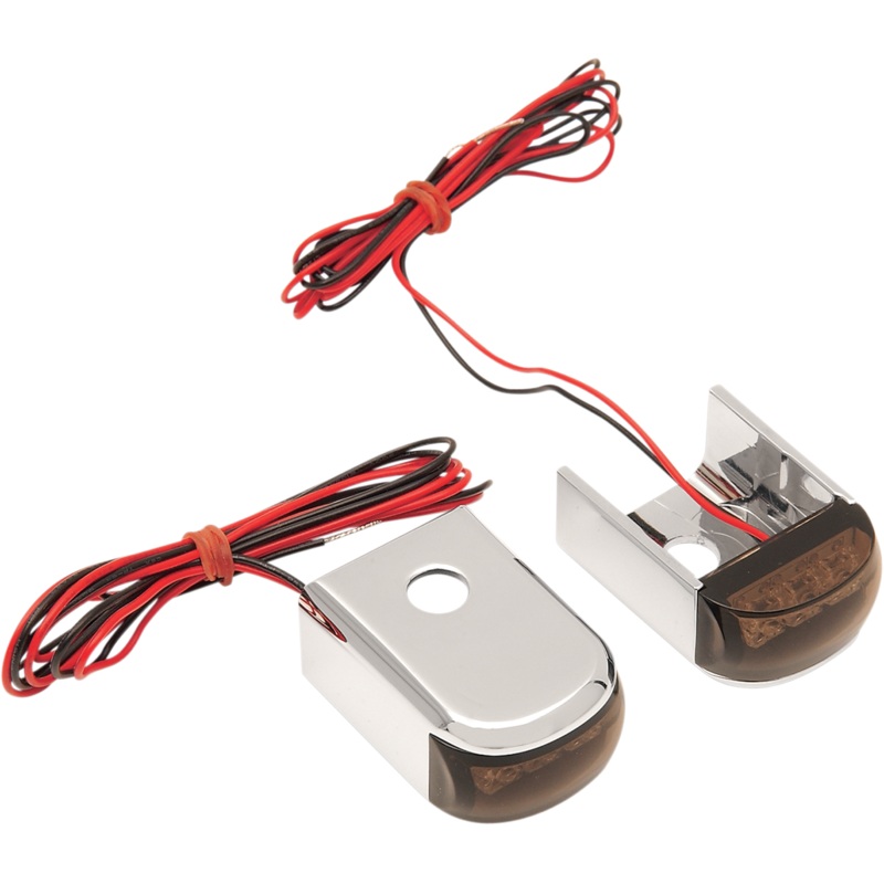 ALLOY ART LED Strut Light – Amber/Smoke Dyna Fender Strut LED Marker Lights