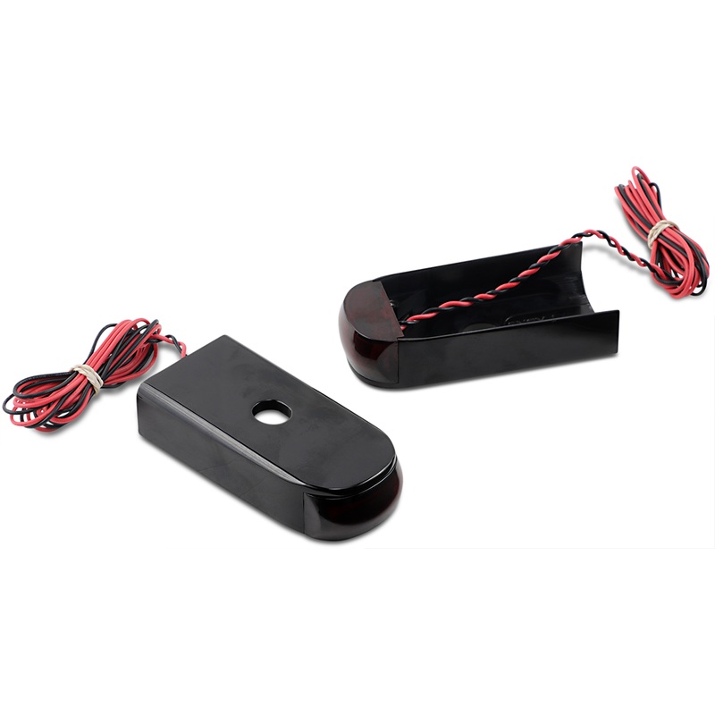 ALLOY ART LED Strut Light – Red/Red Black FXBR Fender Strut LED Marker Lights