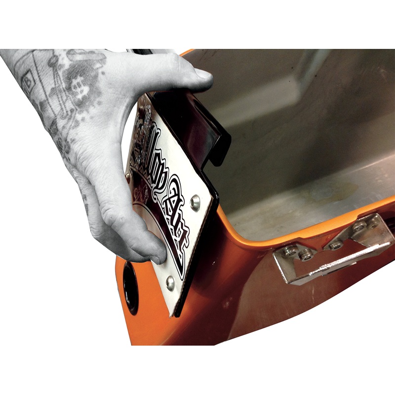 ALLOY ART License Plate Mount – Black License Plate Mount