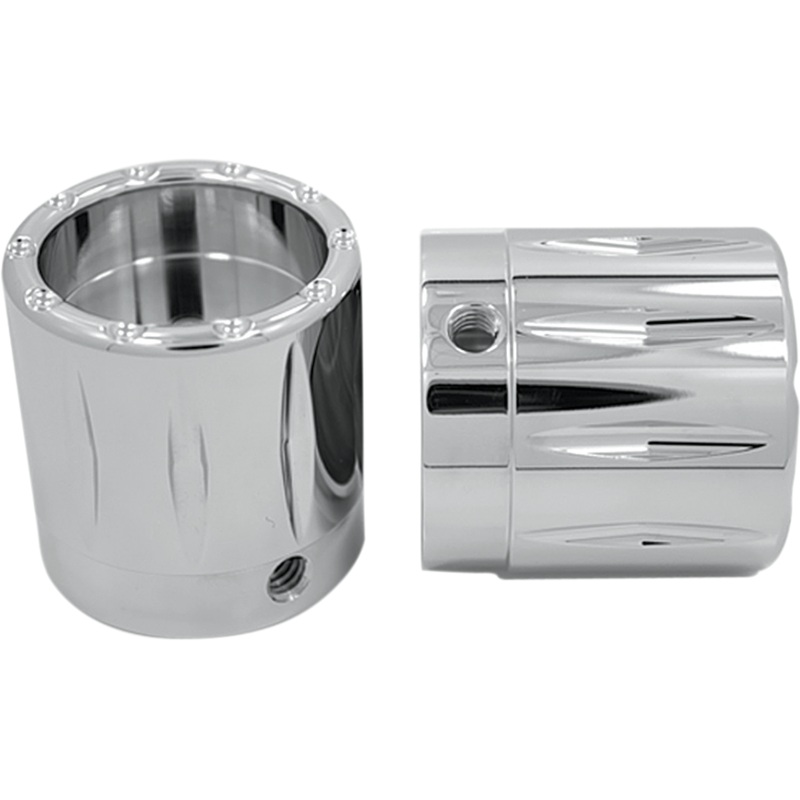 AVON GRIPS Axle Cap – Chrome – Rival – Large/Small Front Axle Nut Cover